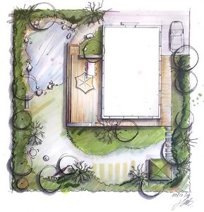 Zeichnen in der Gartengestaltung - Teil 1 - Zeichenwerk